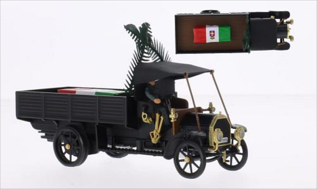 Fiat 18 1/43 Rio BL Pritsche matt-zwart RHD modelauto