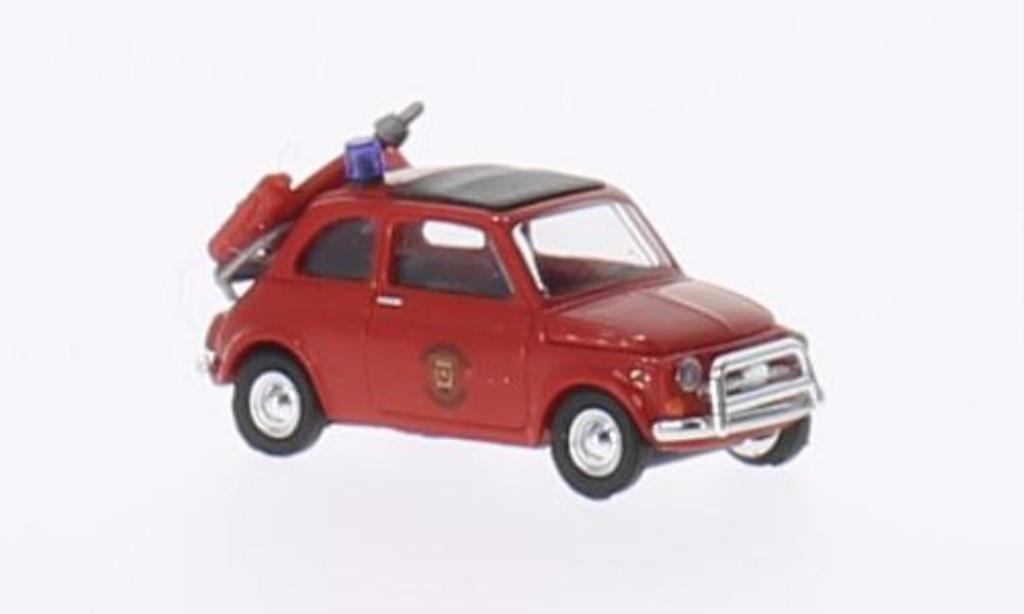 Fiat 500 1/87 Busch Brandweer Brandweer (NL) modelauto