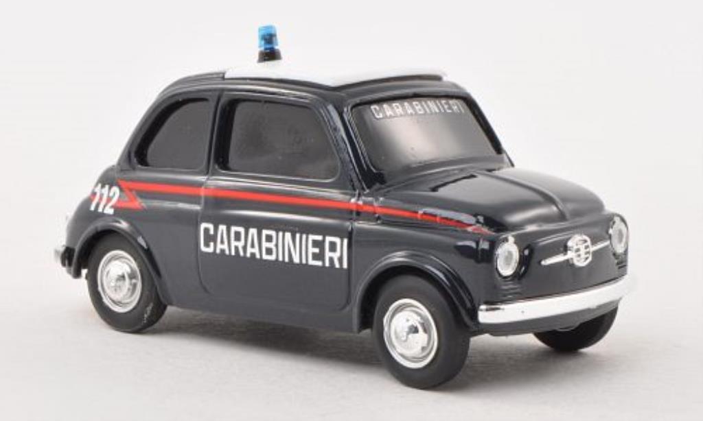 Fiat 500 1/43 Brumm Polizia modelauto