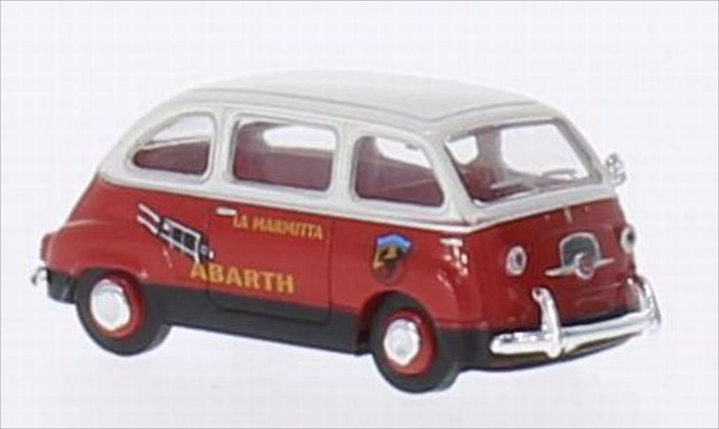 Fiat Multipla 1/87 Brekina Abarth modelauto