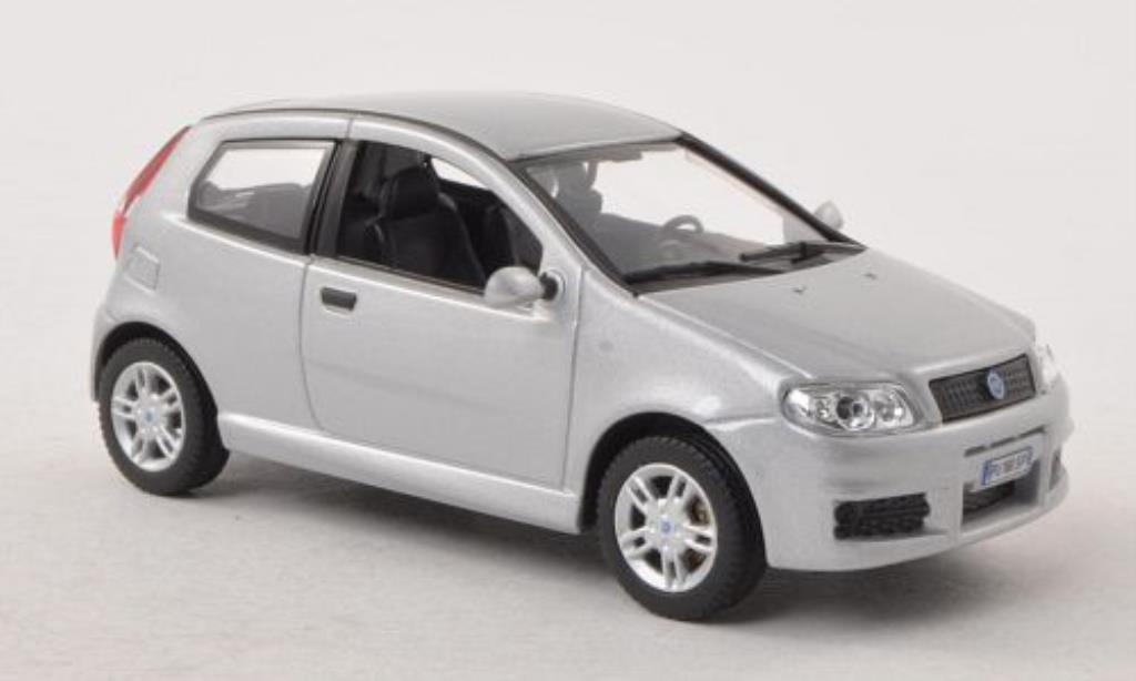 Fiat Punto 1/43 Norev Sporting grijs 3-Turer 2003 modelauto