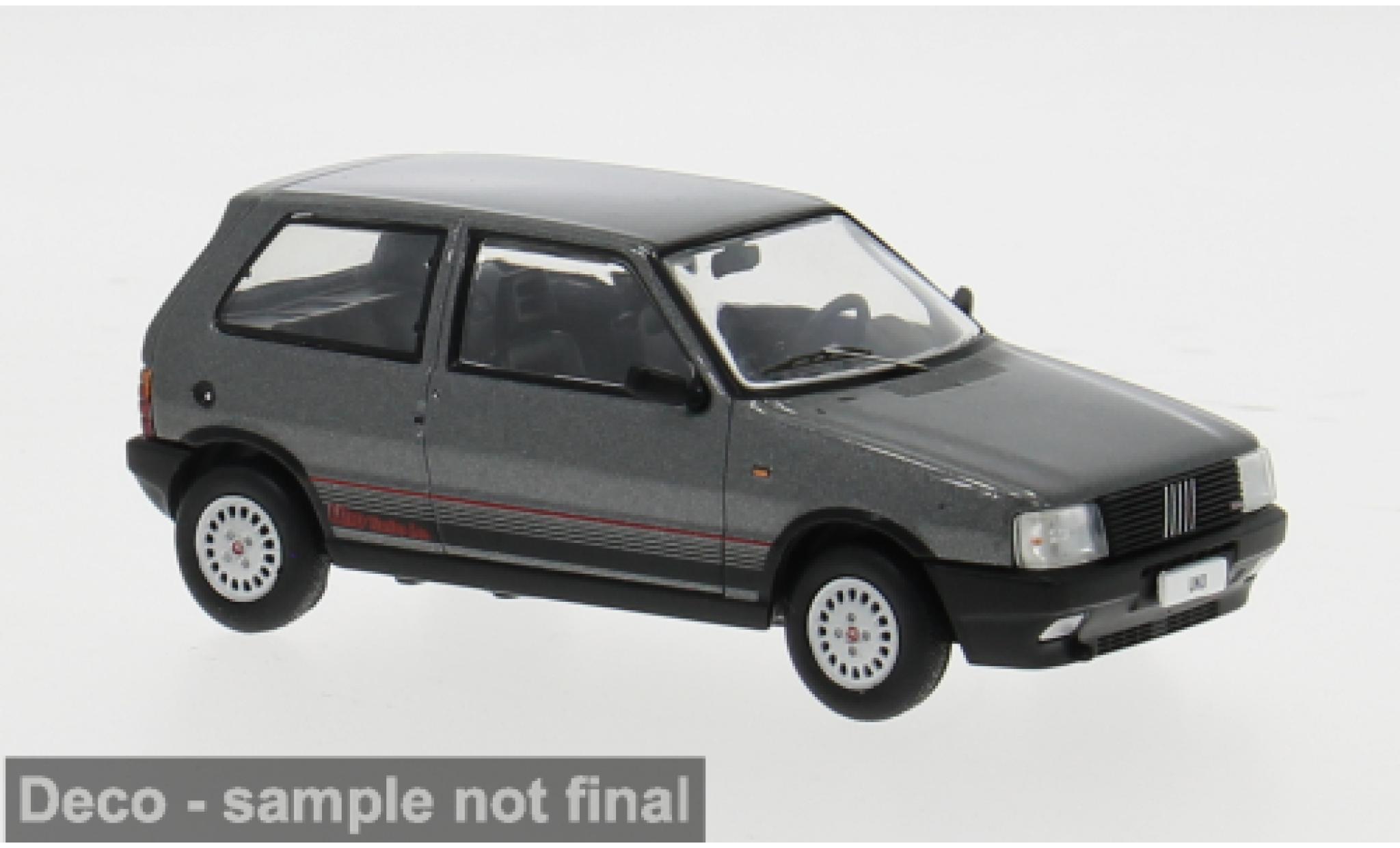 Fiat Uno 1/43 IXO Turbo i.e grijs 1:43 modelauto