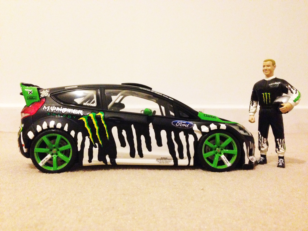 Ford Fiesta WRC Ken Block 1/18 Minichamps