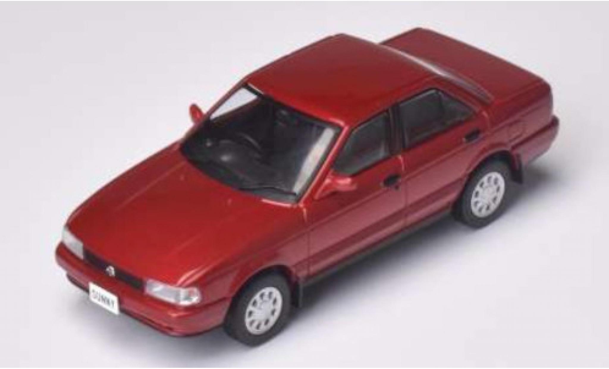Nissan Sunny 1/43 First 43 Models (B13) metallic rood RHD 1990 modelauto