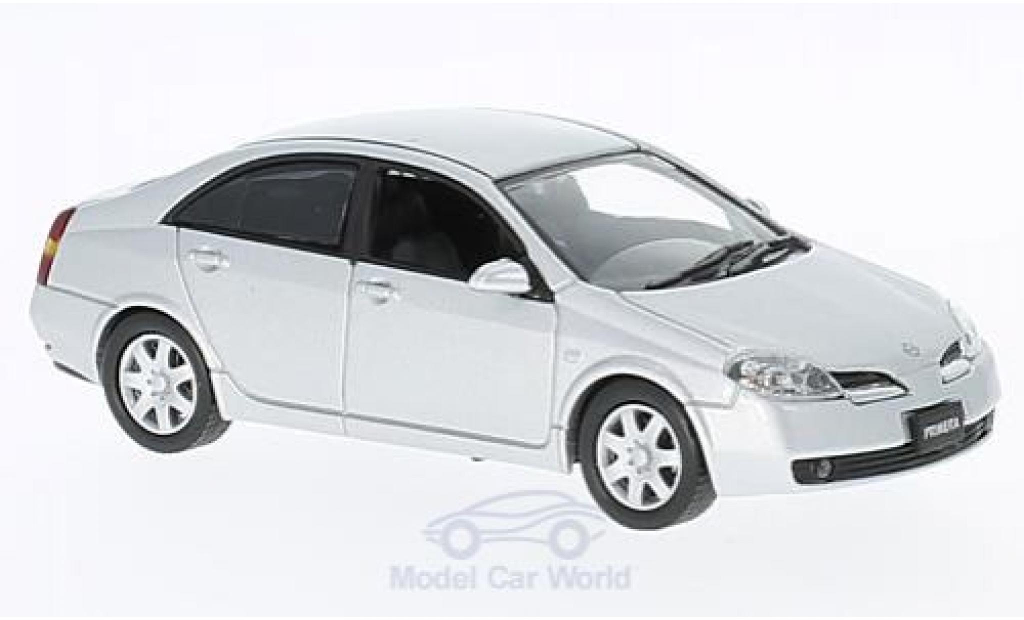 Nissan Primera 1/43 First 43 Models grijs RHD 2001 modelauto