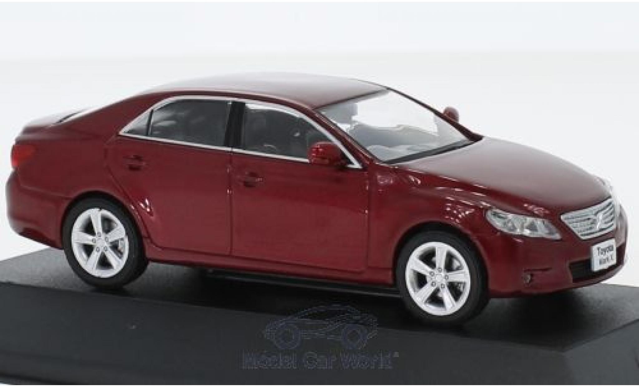 Toyota Mark 1/43 First 43 Models -X metallic rood RHD 2012 modelauto