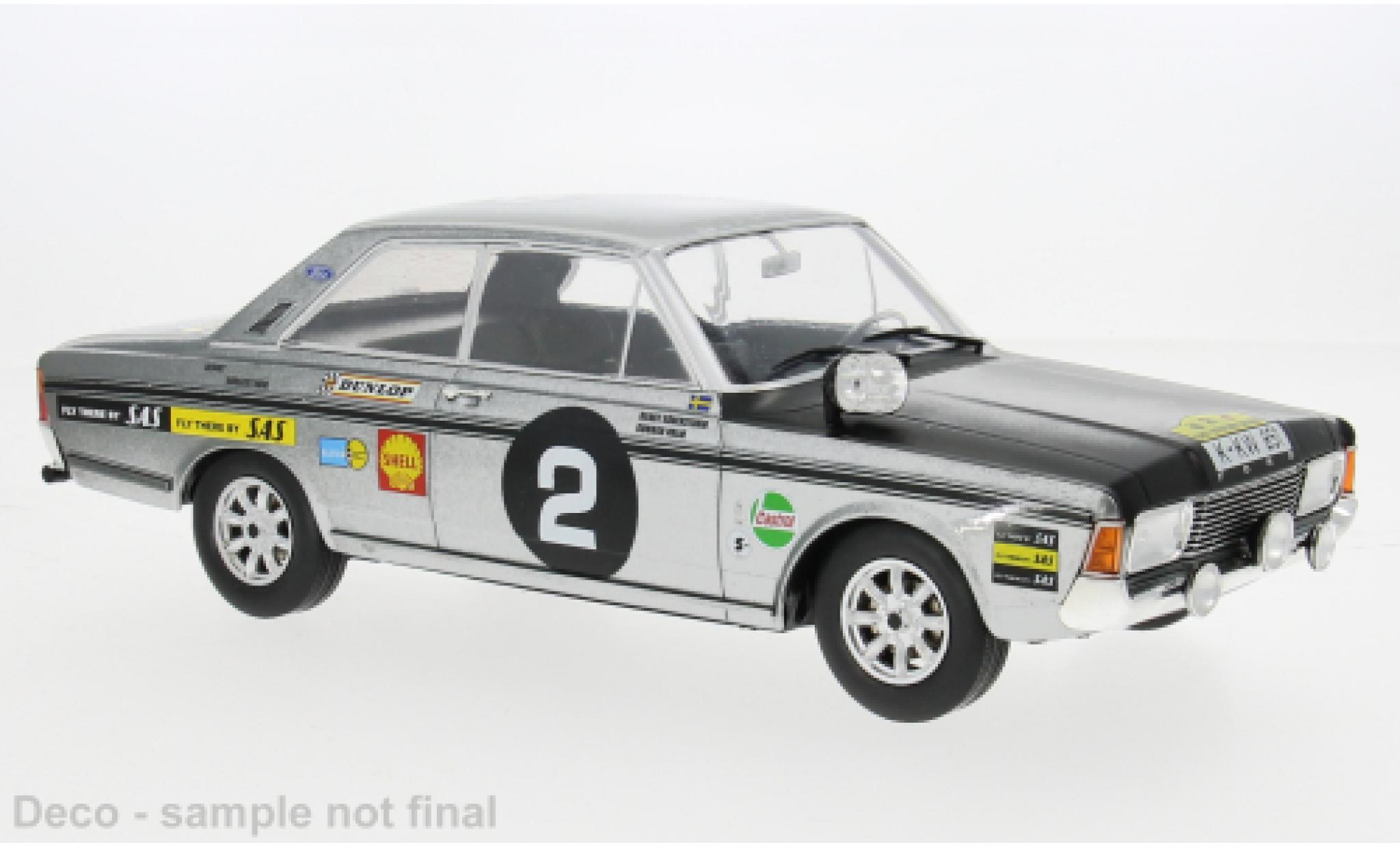 Ford 20M 1/18 MCG RS (P7b) Rally WM East African Safari Rally 1969 #2 B.S&ouml;derstr&ouml;m/G.Palm 1:18 modelauto