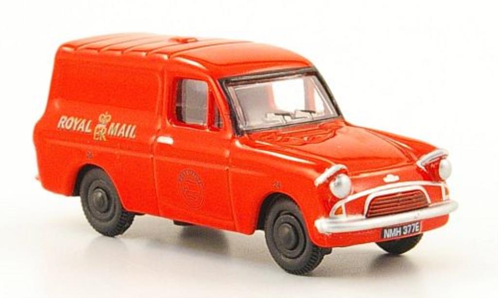 Ford Anglia 1/76 Oxford Bestelwagen Royal Mail rood modelauto