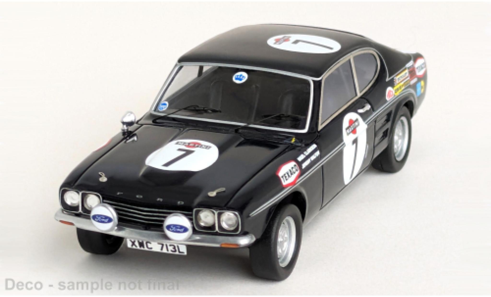 Ford Capri 1/43 Trofeu 3000 GLX 24h Spa Francorchamps 1973 #7 J.Walton/N.Clarkson 1:43 modelauto