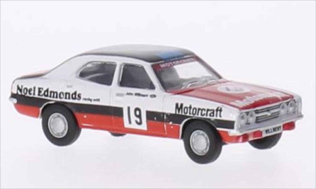 Ford Cortina 1/76 Oxford MkIII RHD No.19 Noel Edmonds Racing Motorcraft modelauto