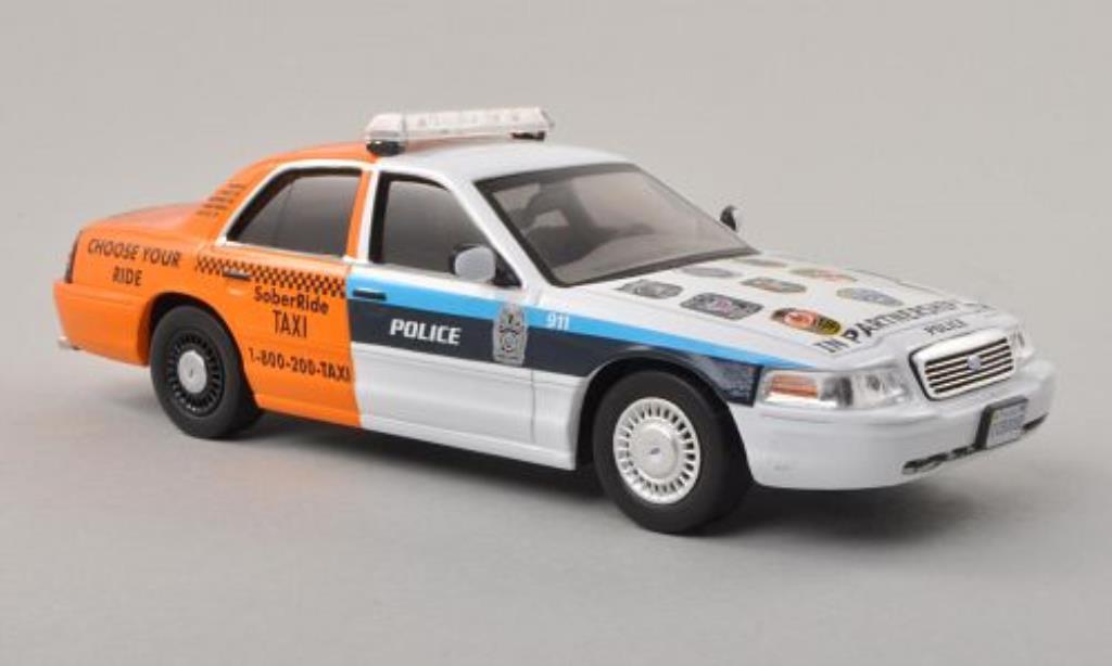 Ford Crown 1/43 IXO Victoria Arlington Politie - Sober Ride Taxi Politie (USA) 2012 modelauto