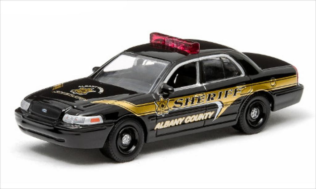Ford Crown 1/64 Greenlight Victoria Politie Interceptor 2009 modelauto