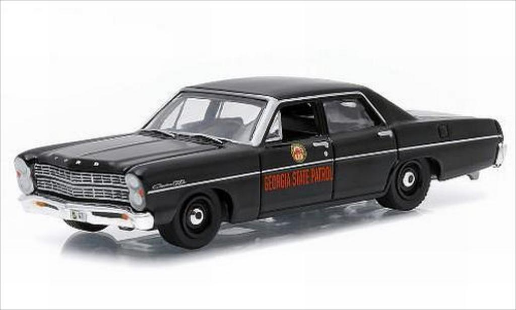 Ford Custom 1/64 Greenlight Georgia State Patrol 1967 modelauto