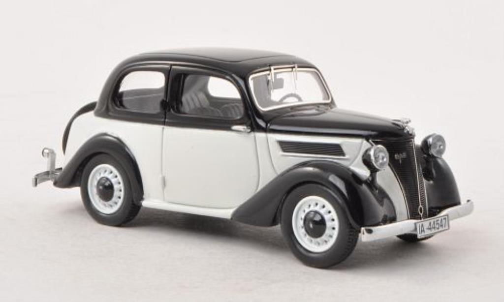 Ford Eifel 1/43 Neo zwart/wit 1938 modelauto