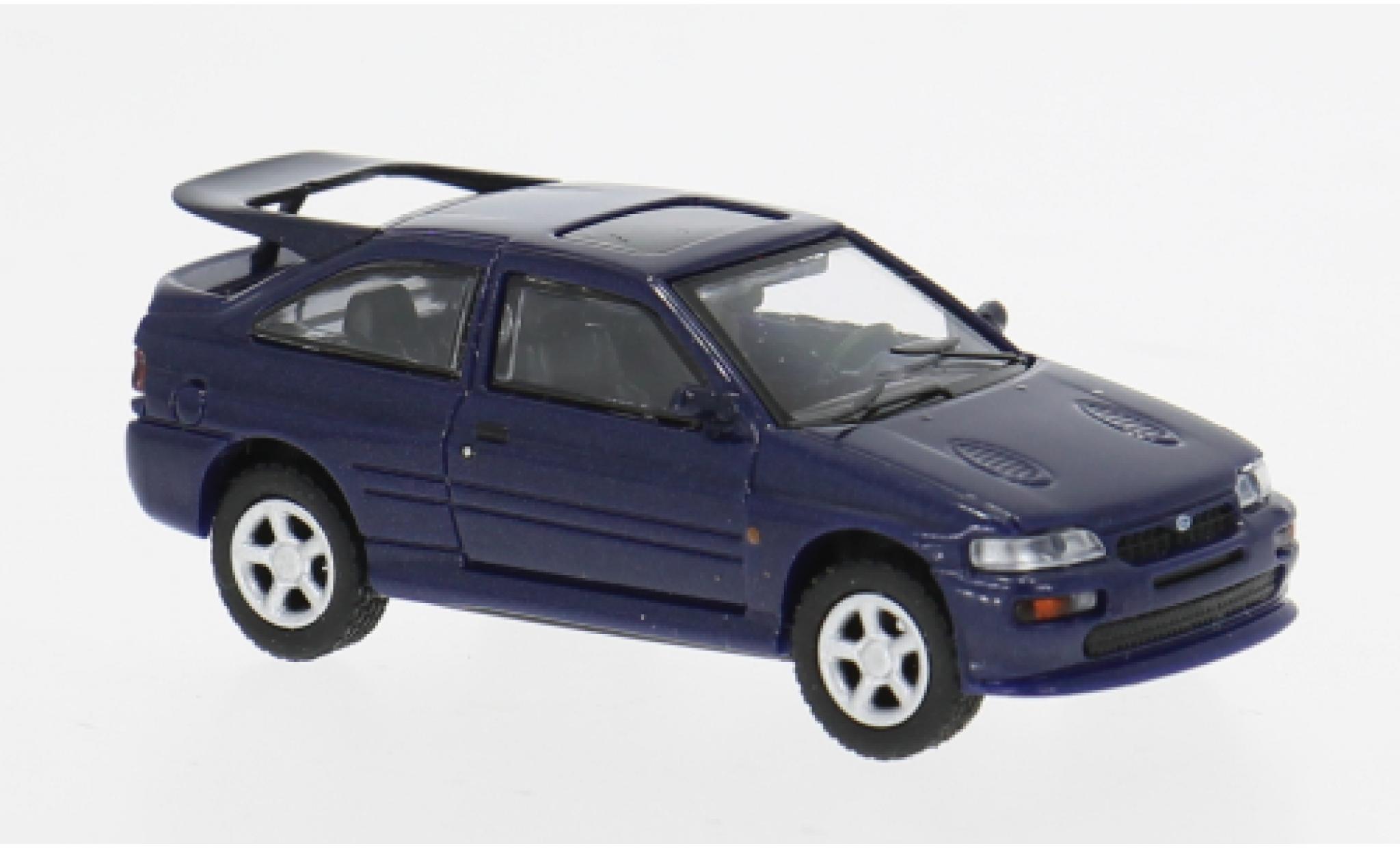 Ford Escort 1/87 Minichamps Cosworth blauw 1992 1:87 modelauto