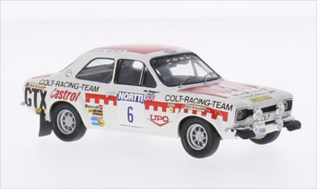 Ford Escort 1/43 Trofeu I 1600 No.6 Colt Racing Team 1000 Lakes Rallye 1974 /J.Davenport modelauto