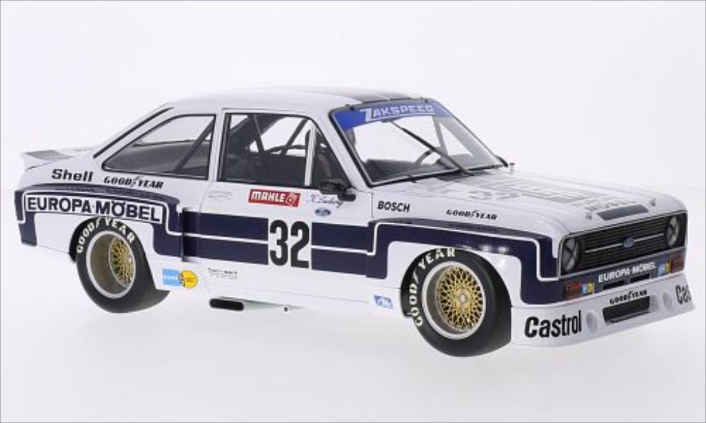 Ford Escort 1/18 Minichamps II 1800 No.32 Europa Mobel DRM Nurburgring 1976 modelauto