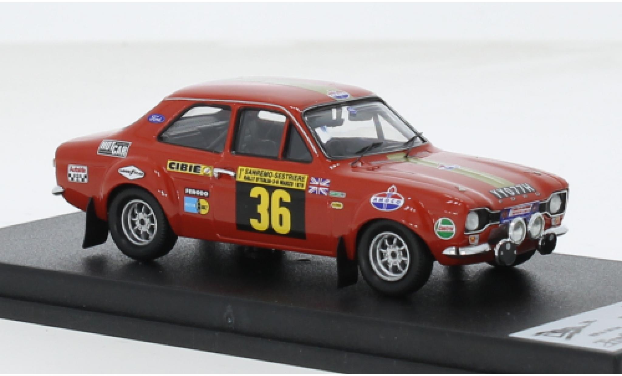 Ford Escort 1/43 Trofeu MK I # 36 1:43 modelauto
