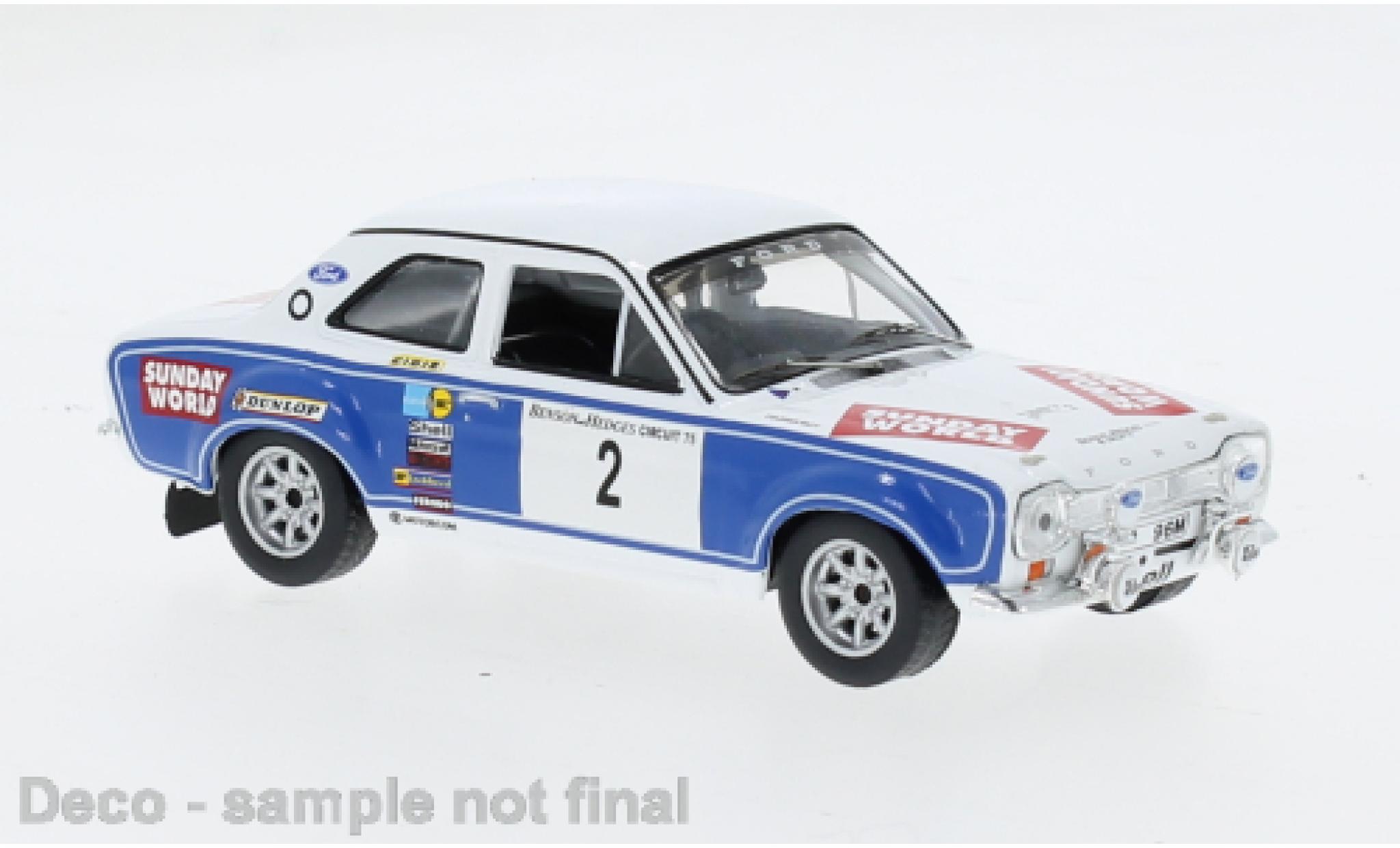 Ford Escort 1/43 IXO MK I RS #2 1:43 modelauto
