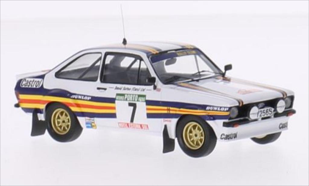 Ford Escort 1/43 Trofeu MK II No.7 roodhmans Rallye WM Rallye Portugal 1980 modelauto
