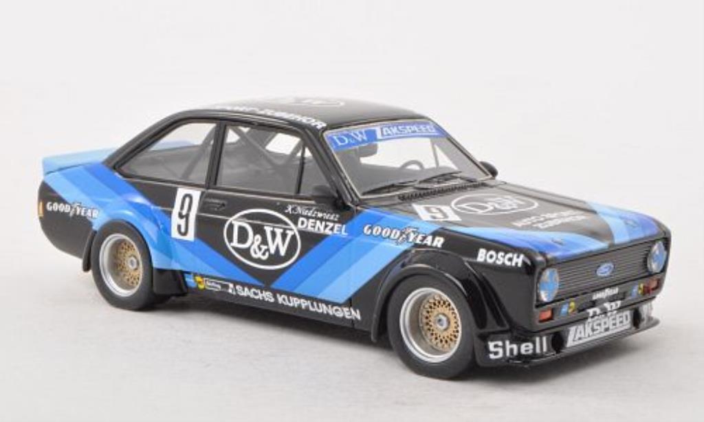 Ford Escort 1/43 Neo MkII Gr.2 No.9 D&W ETCC Sizilien 1979 /J.Denzel modelauto