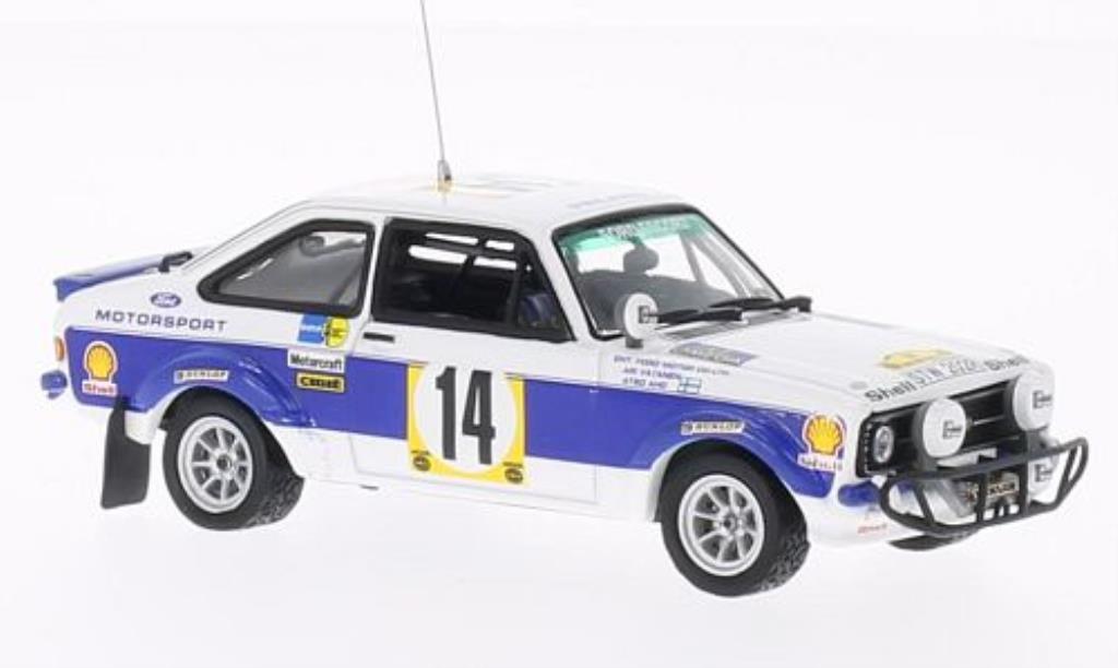 Ford Escort 1/43 Vitesse MKII 1800 No.14 Safari Rally 1977 /A.Aho modelauto