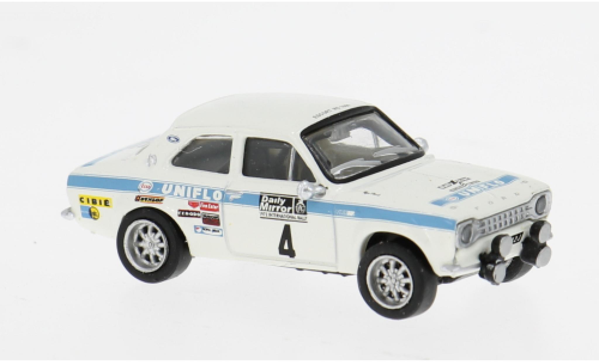 Ford Escort 1/87 Brekina RS 1800 MKI Rallye RAC Lombard 1972 #4 R.Clark/T.Mason 1:87 modelauto