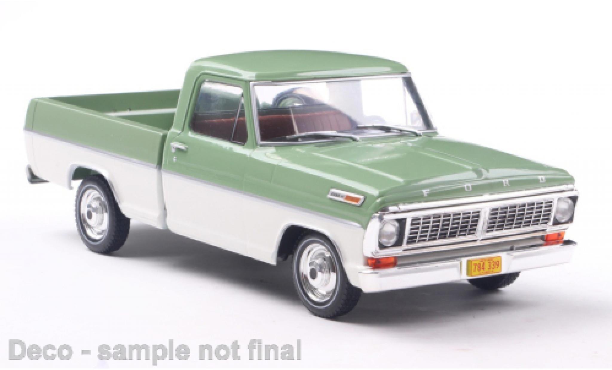 Ford F-1 1/24 WhiteBox 00 groen 1:24 modelauto