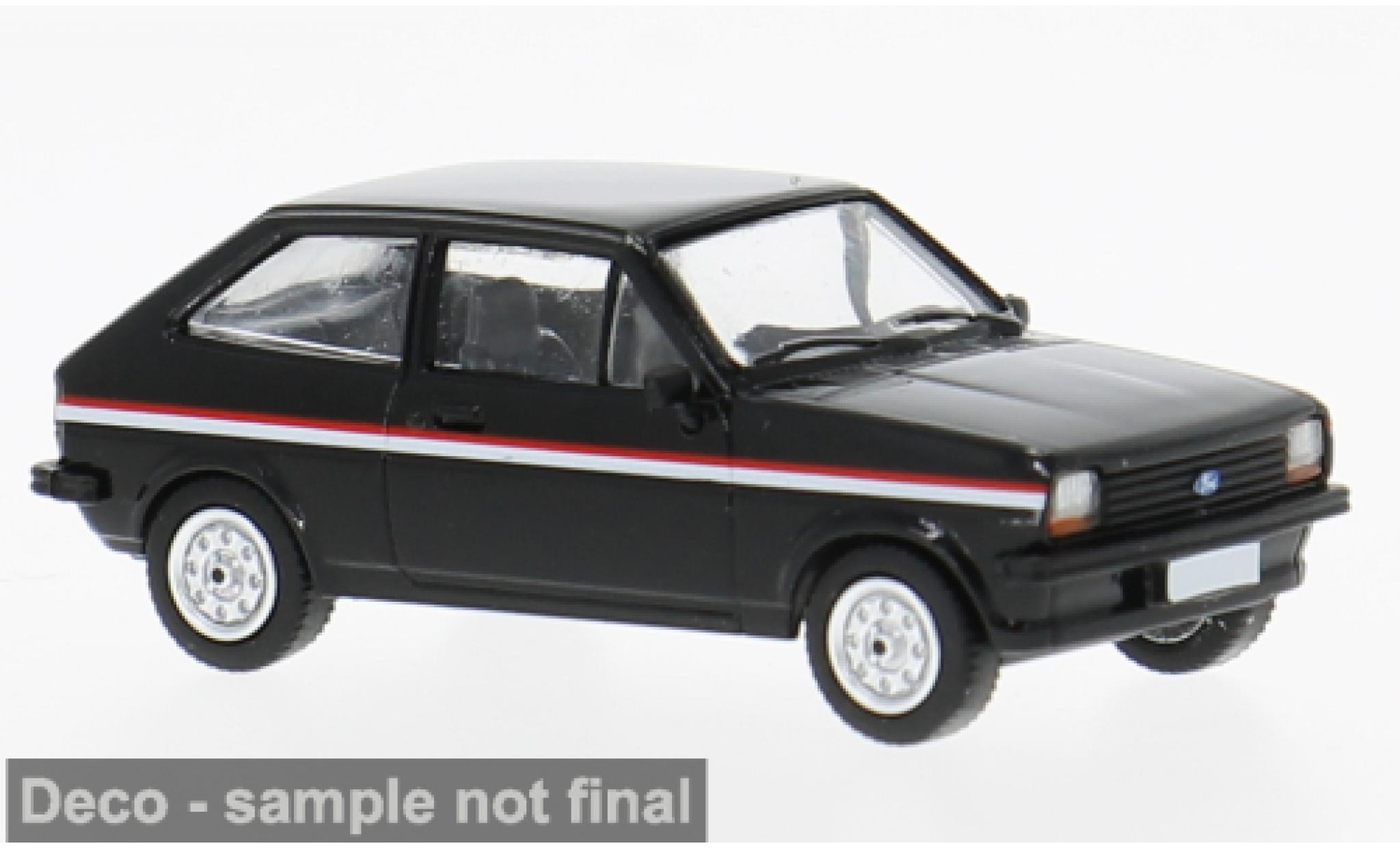 Ford Fiesta 1/87 PCX87 MK I Avus zwart 1975 1:87 modelauto