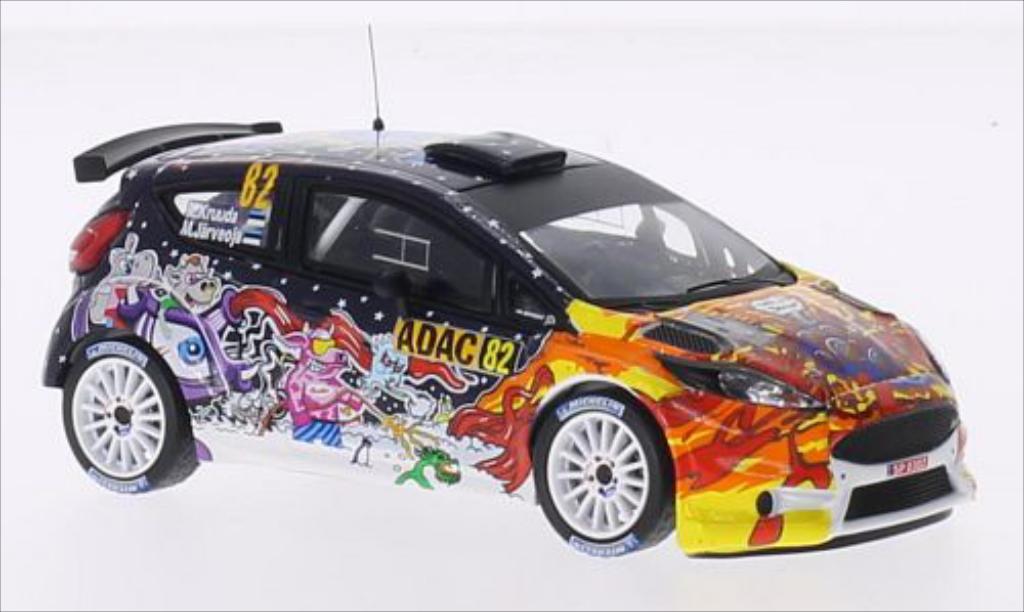 Ford Fiesta 1/43 IXO R5 No.82 Rallye WM Rallye Deutschland 2013 /M.Jarveoja modelauto
