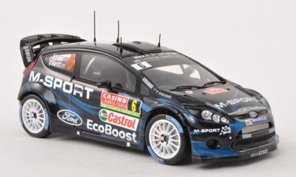 Ford Fiesta 1/43 Spark No.6 M-Sport LTD Rally Monte Carlo 2014 /D.Barritt modelauto