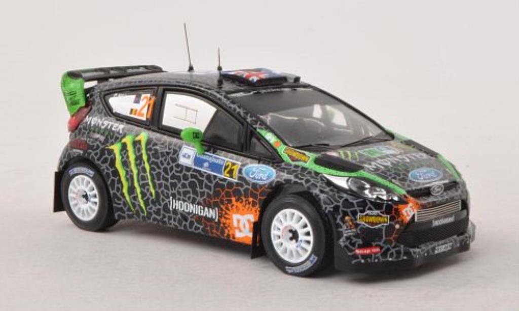 Ford Fiesta 1/43 IXO WRC No.21 Rally Mexiko 2012 /S.Prevot modelauto