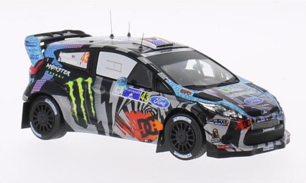 Ford Fiesta 1/43 IXO WRC No.43 Monster Rally Mexico 2013 /A.Gelsomino modelauto