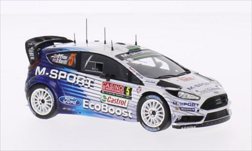 Ford Fiesta WRC 1/43 Spark WRC No.5 M-Sport World Rally Team Rally Monte Carlo 2015 /D.Barritt modelauto