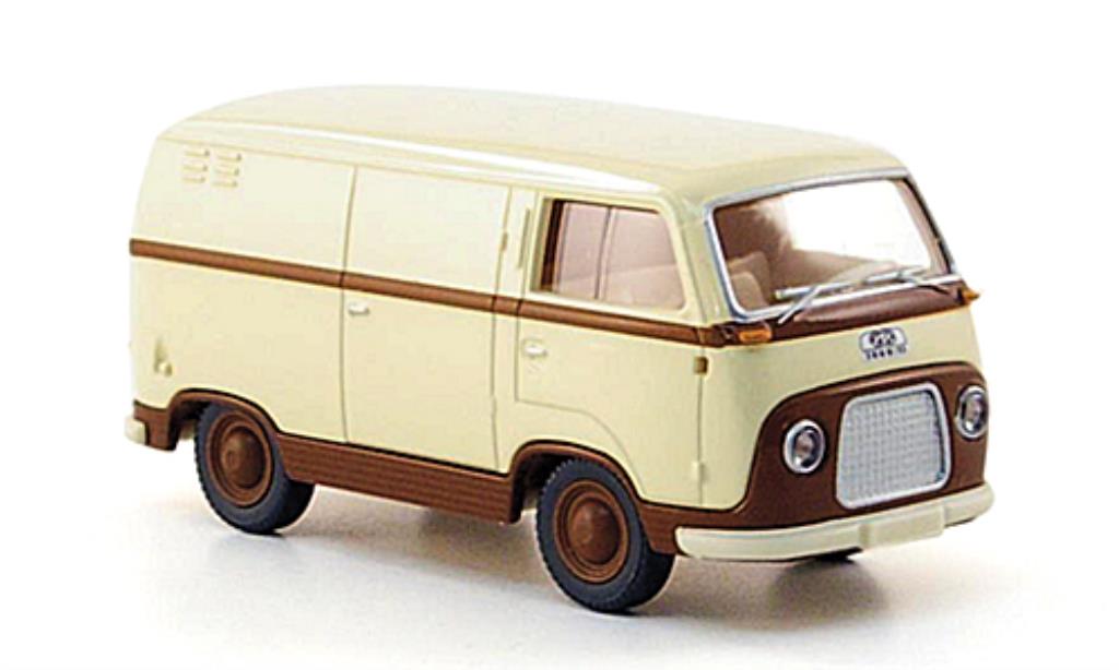 Ford FK 1000 1/87 Wiking 1000 Bestelwagen beige/bruin modelauto