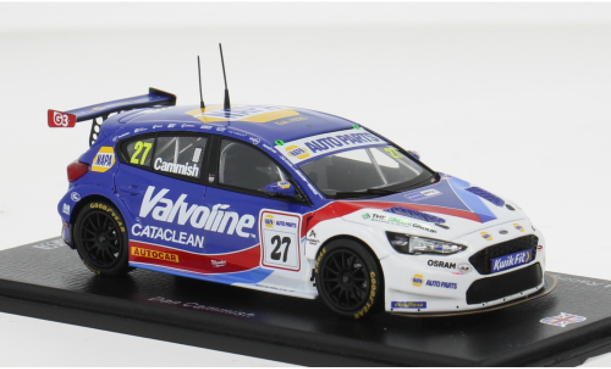 Ford Focus 1/43 Spark BTCC GP Donington Park 2025 NAPA Racing UK #27 D.Cammish 1:43 modelauto