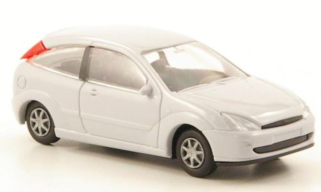 Ford Focus 1/87 Rietze (C170) grijs 3-Turer 2001 modelauto
