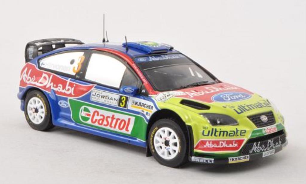 Ford Focus RS 1/43 IXO RS 07 WRC No.3 Rally Jordanien 2008 /J.Lehtinen modelauto