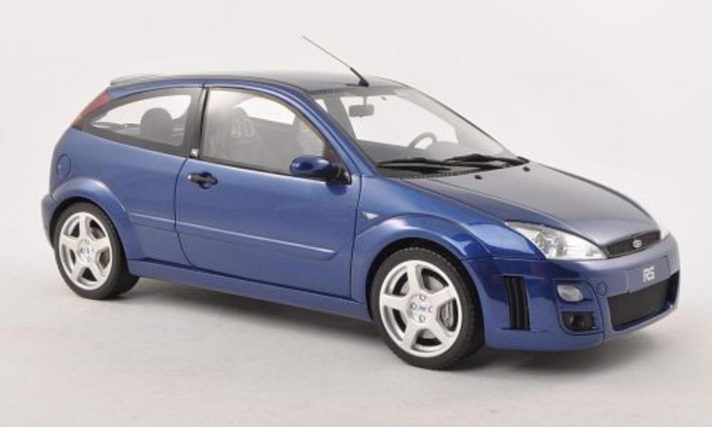 Ford Focus RS 1/18 Ottomobile RS MKI blauw 2002 modelauto