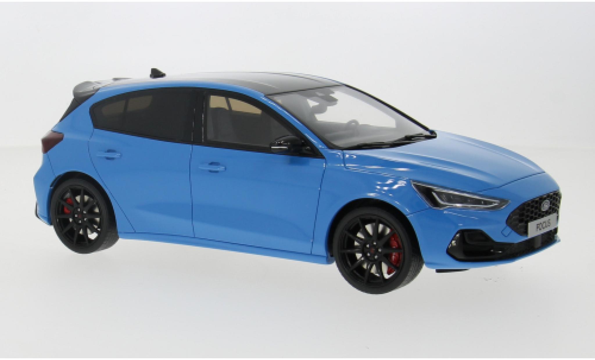 Ford Focus 1/18 Ottomobile ST Edition blauw 2024 1:18 modelauto