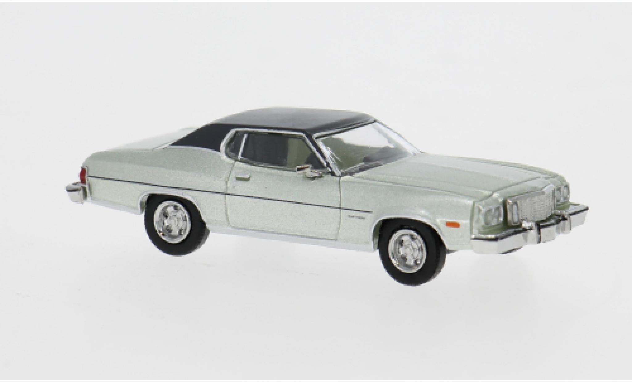 Ford Gran Torino 1/87 Brekina groen/grijs 1976 1:87 modelauto