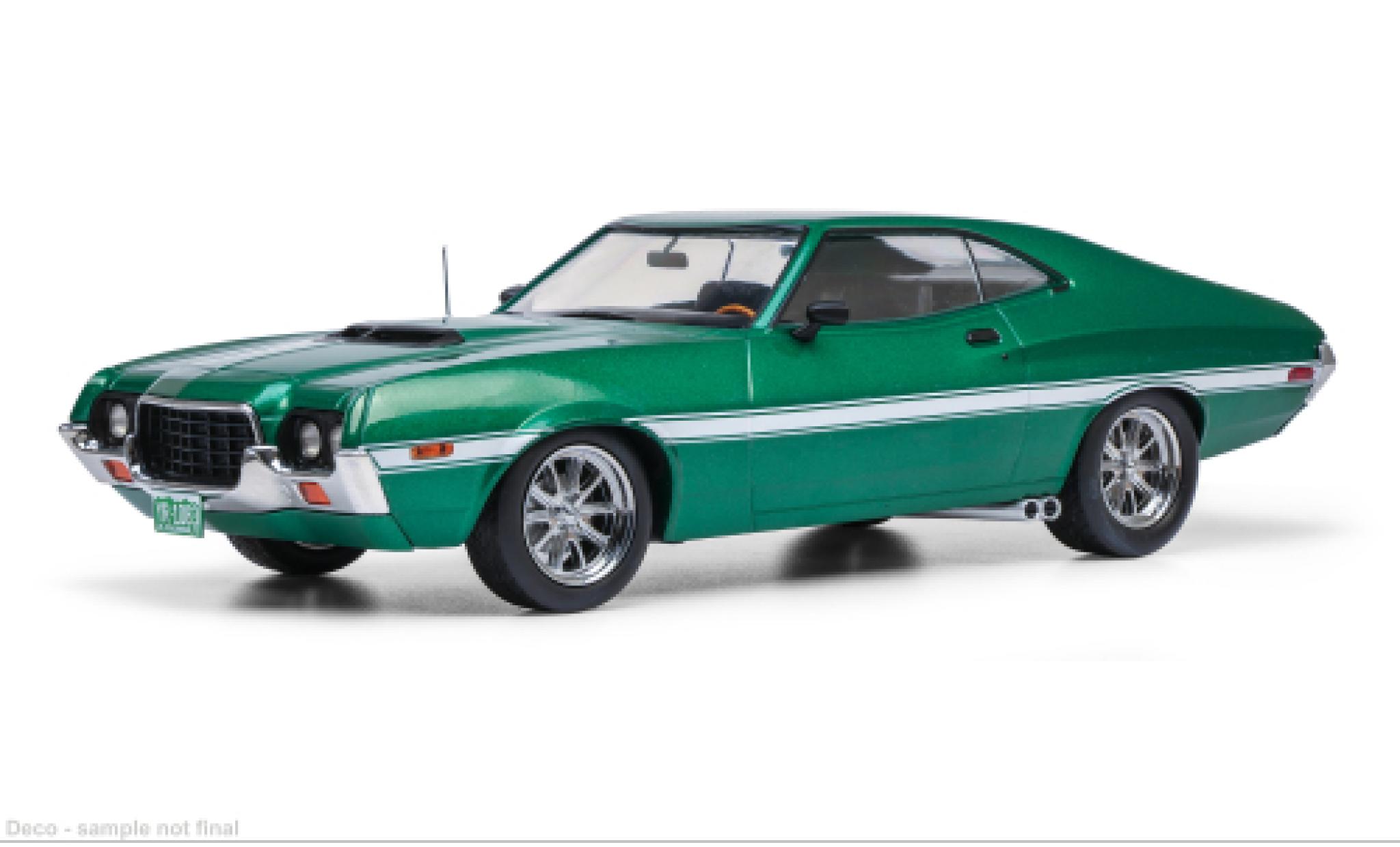 Ford Gran Torino 1/18 IXO Sport groen 1972 1:18 modelauto