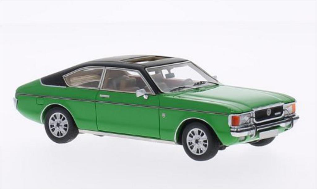 Ford Granada 1/43 Neo MKI Coupe grun/zwart 1972 modelauto