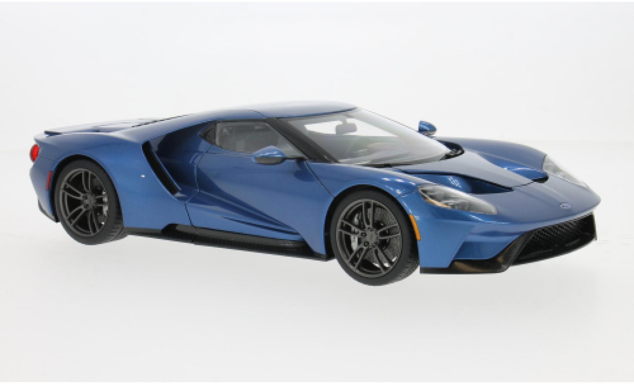 Ford GT 1/18 AUTOart blauw 2017 1:18 modelauto