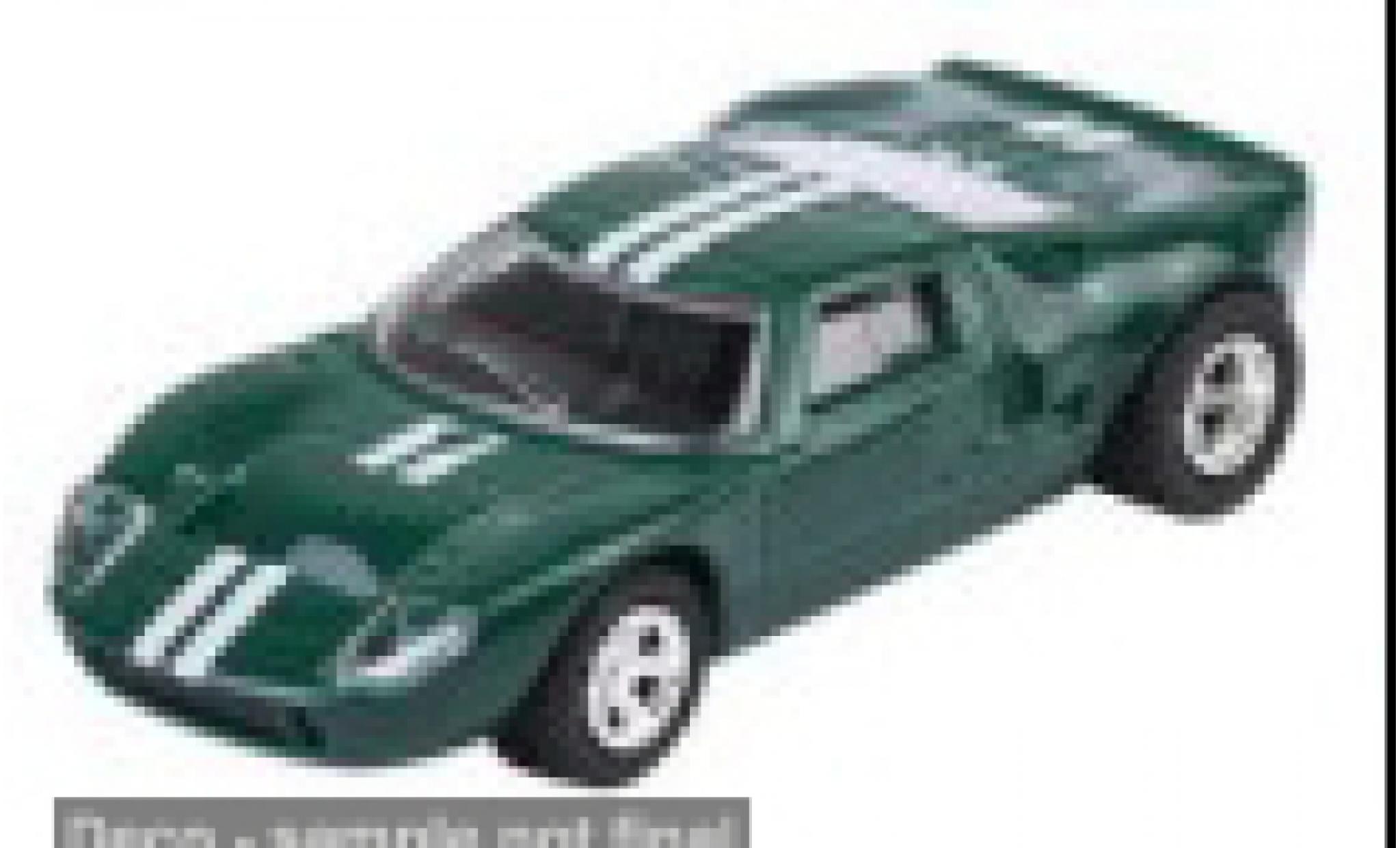 Ford GT40 1/64 Majorette Mk I groen 1965 1:64 modelauto