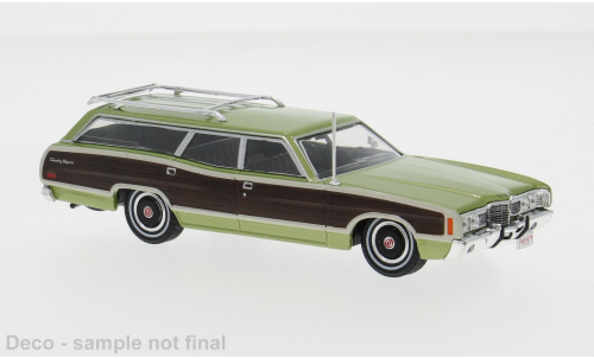 Ford LTD 1/43 IXO Country Sq groen 1:43 modelauto