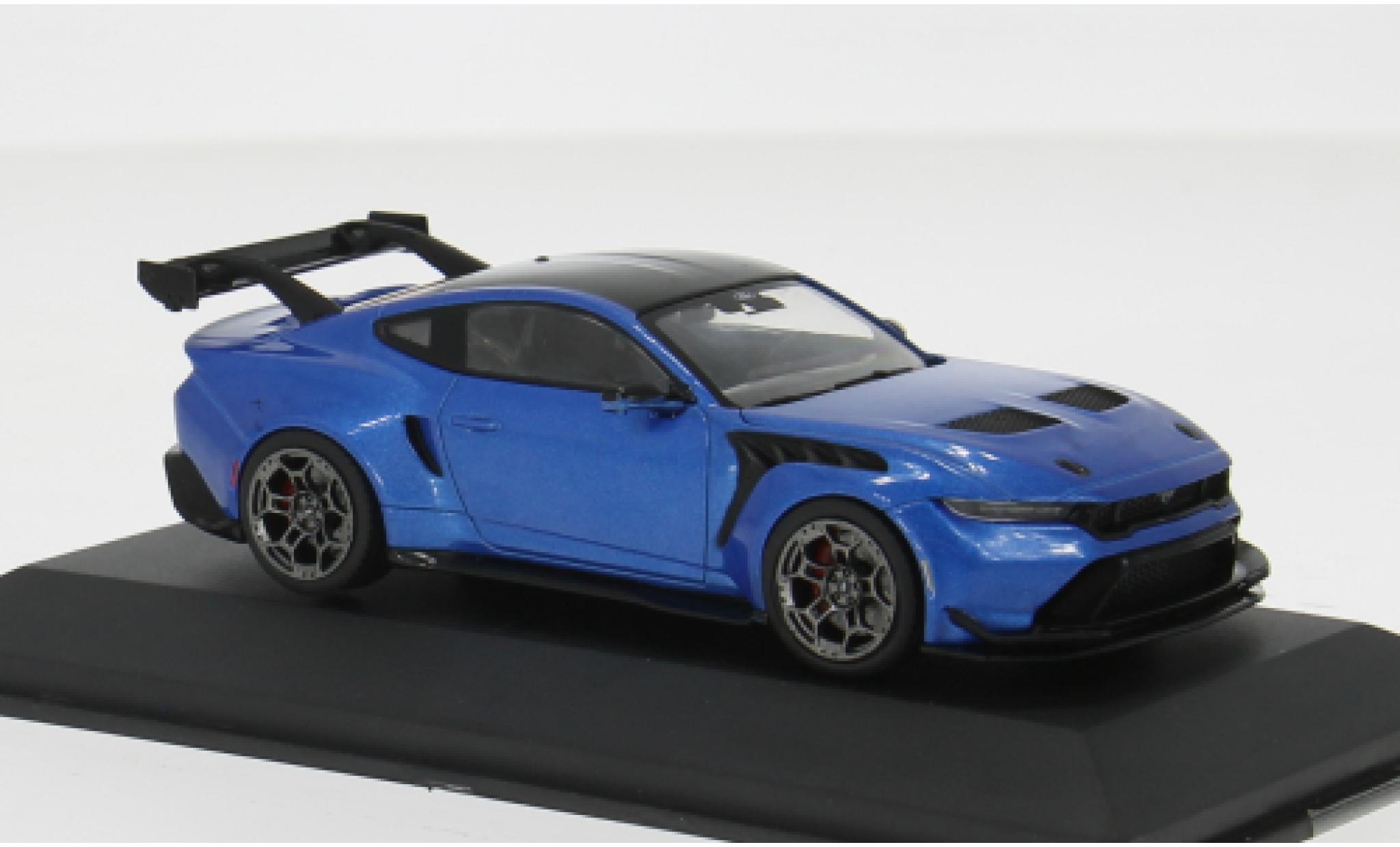 Ford Mustang 1/43 Solido GTD blauw 1:43 modelauto
