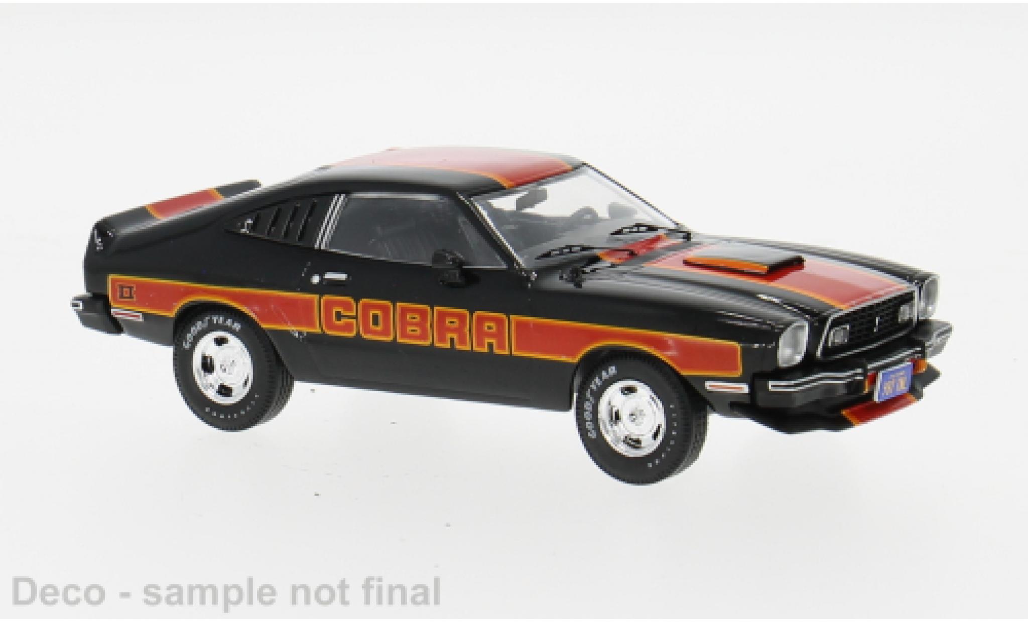 Ford Mustang 1/43 IXO II Cob zwart 1:43 modelauto