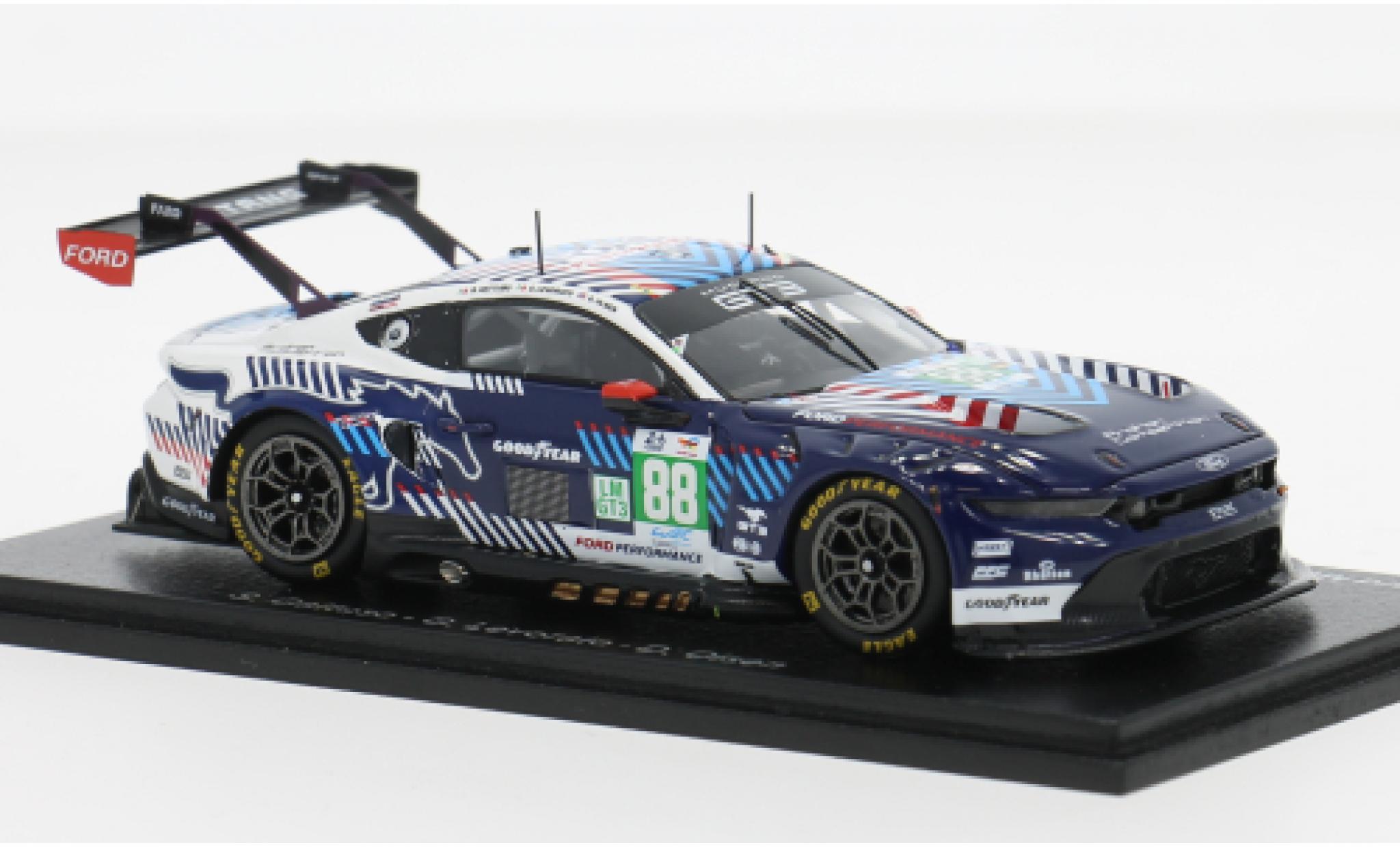 Ford Mustang 1/43 Spark LMGT3 Le Mans 24h Le Mans 2025 Proodon Competition #88 S.Gattuso/G.Levorato 1:43 modelauto