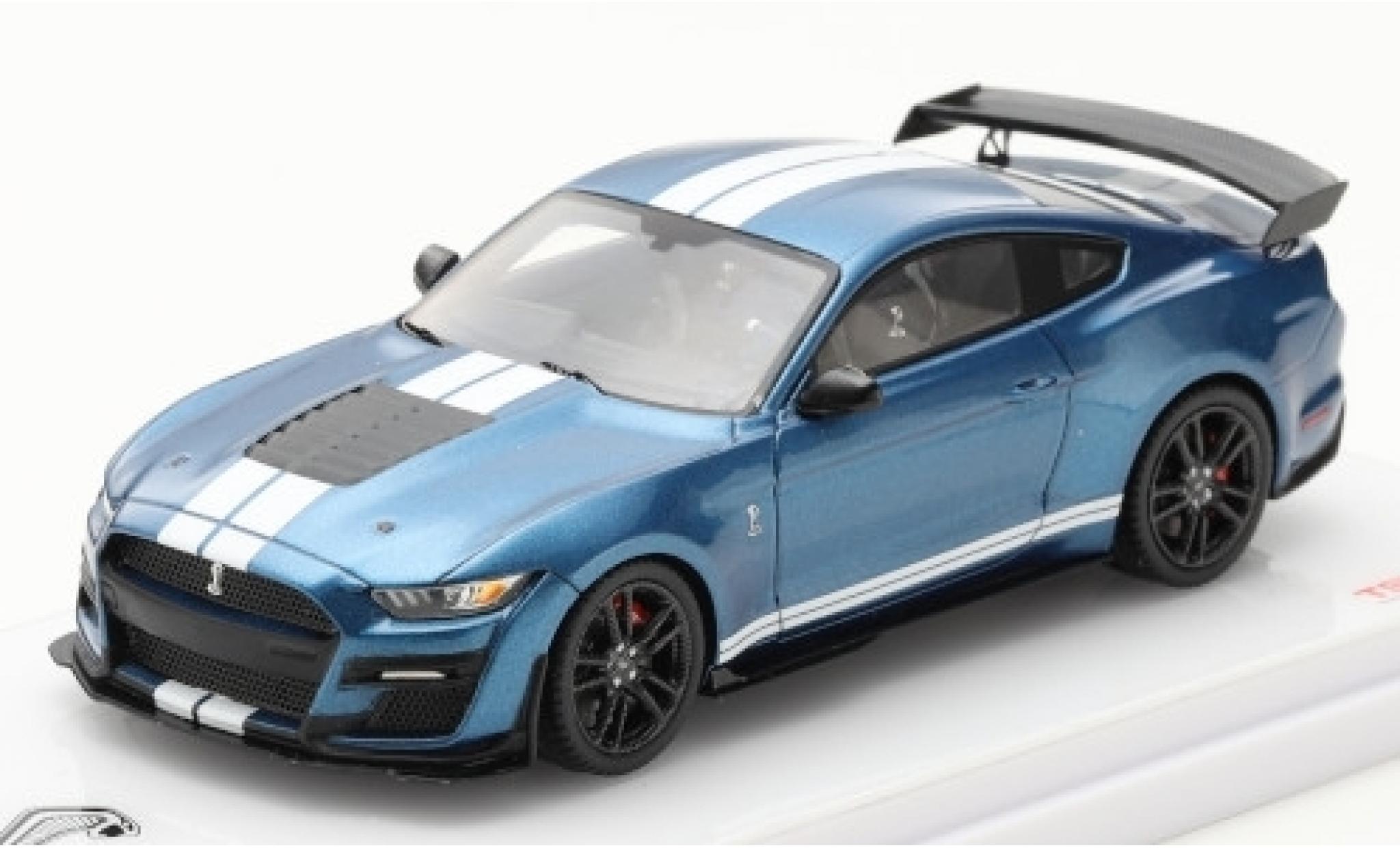 Ford Mustang 1/43 TrueScale Miniatures Shelby blauw TrueScale Min 1:43 modelauto